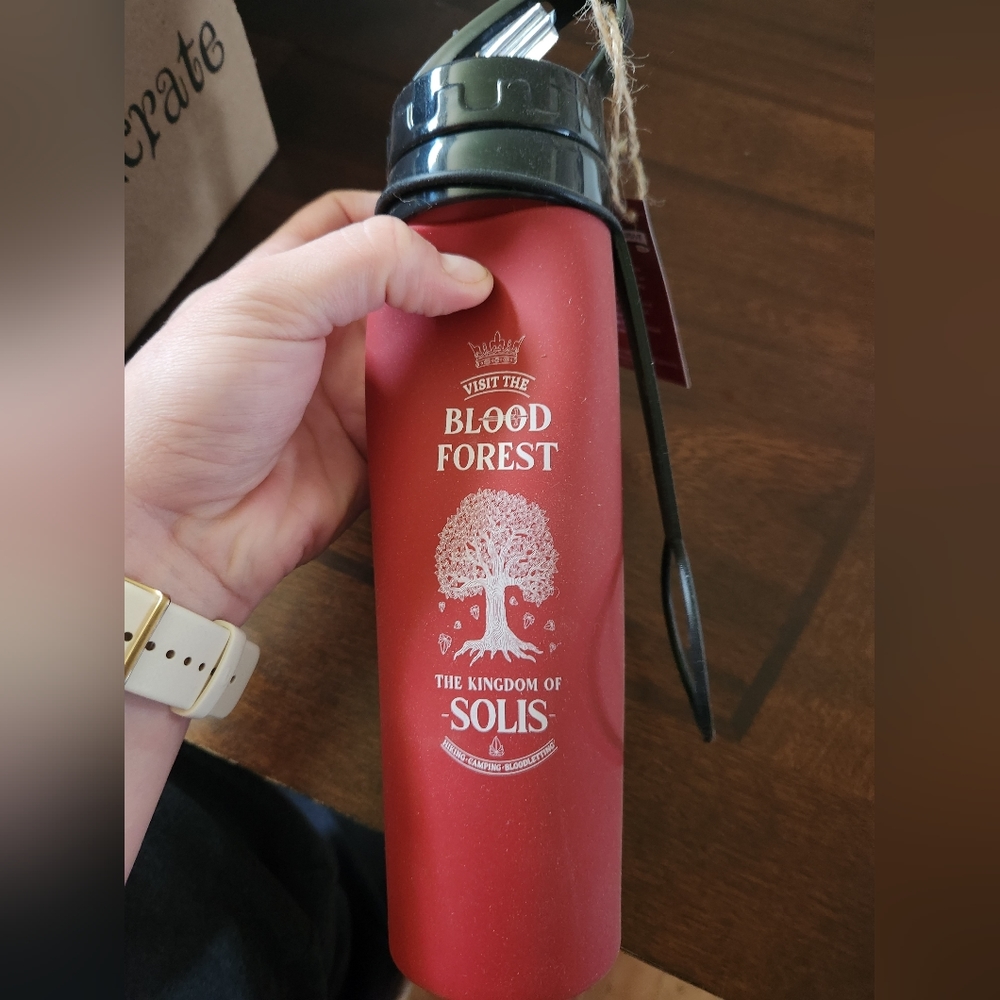 COPY - The Blood Forest Travel Water Bottle